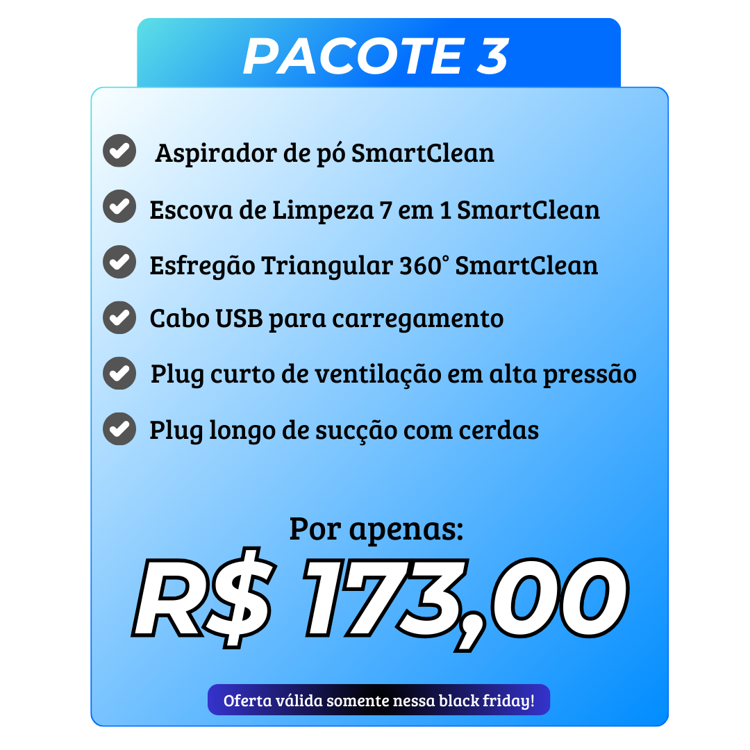 SmartClean - Pacote 3